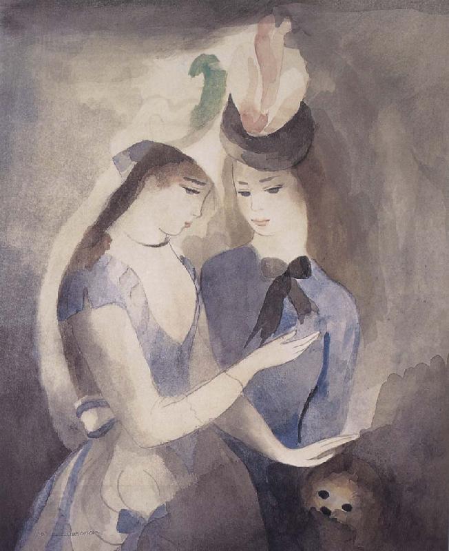 Marie Laurencin Woman and dog China oil painting art